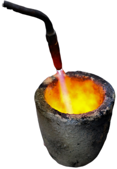 Gold Smelting Pot